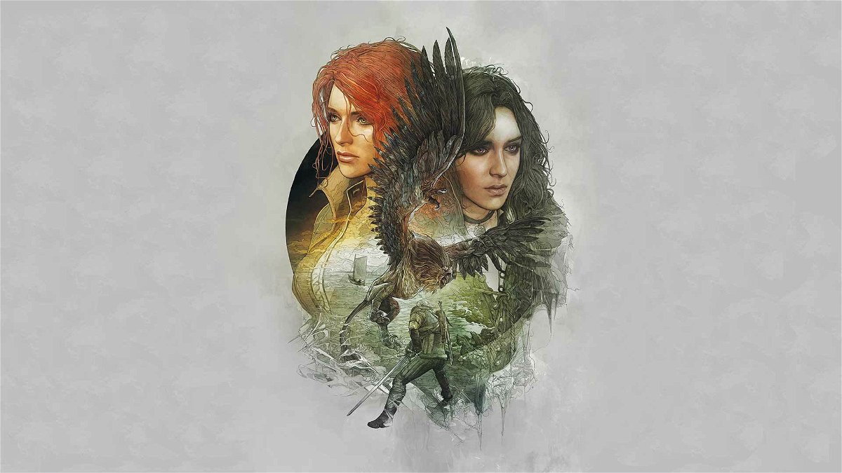 Artwork di Triss Merigold e Yennefer di Vengerber, compagne dello strigo Geralt
