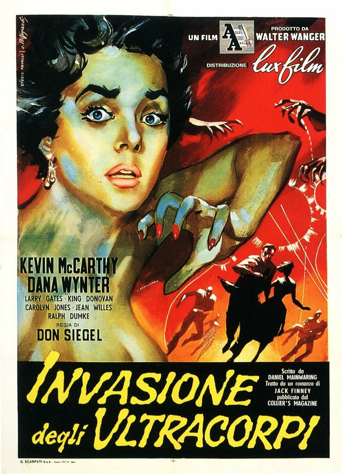 Locandina de L'Invasione degli Ultracorpi (1956)