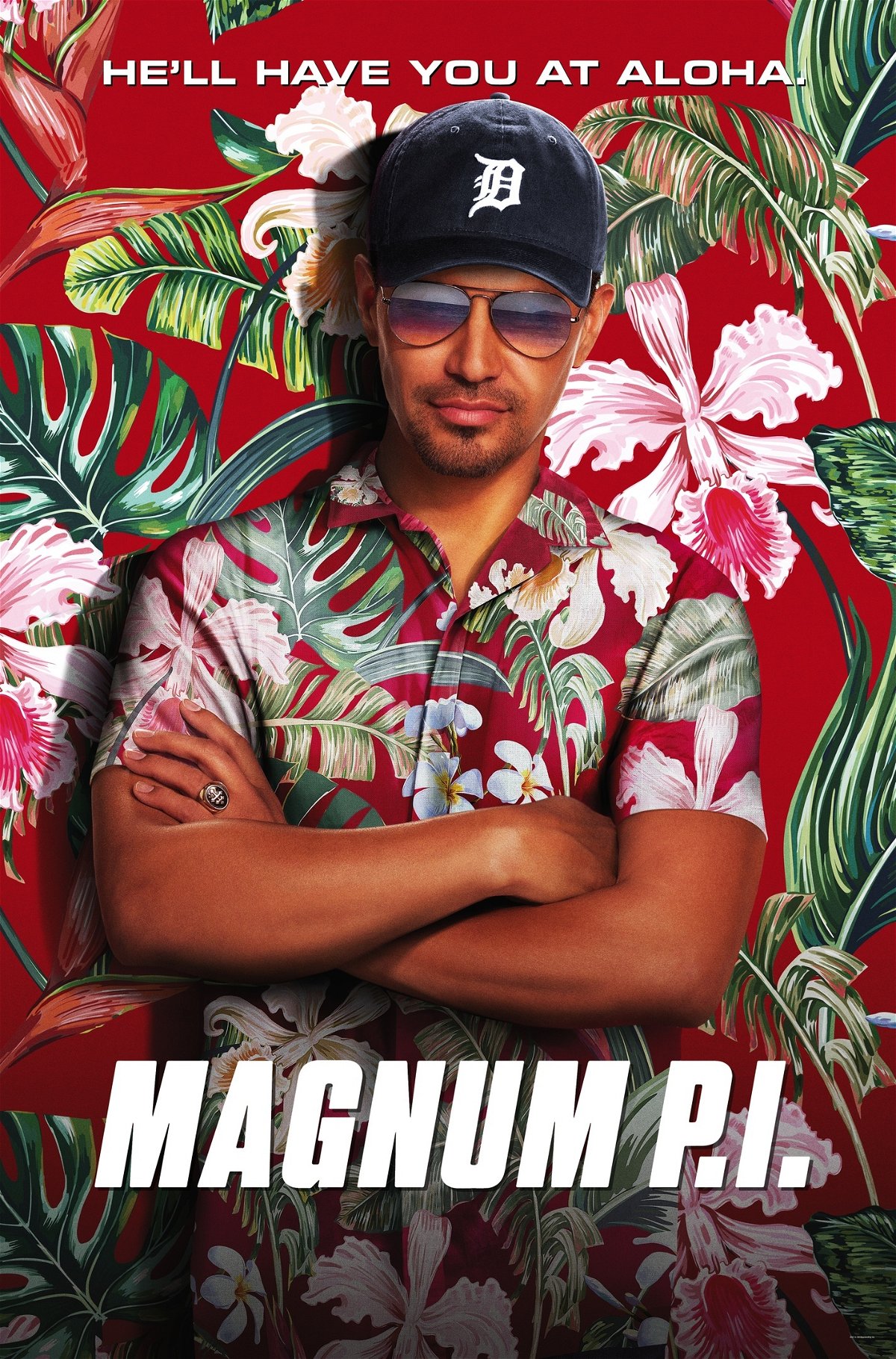 La locandina di Magnum P.I., la nuova serie in arrivo su FOX
