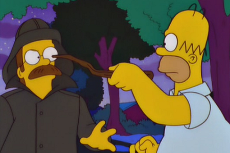 Ned Flanders vuole vendicarsi dei Simpson 