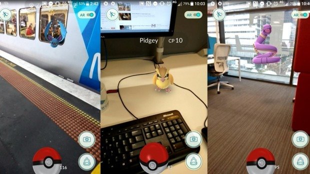 I Pokémon appaiono in metropolitana e in ufficio