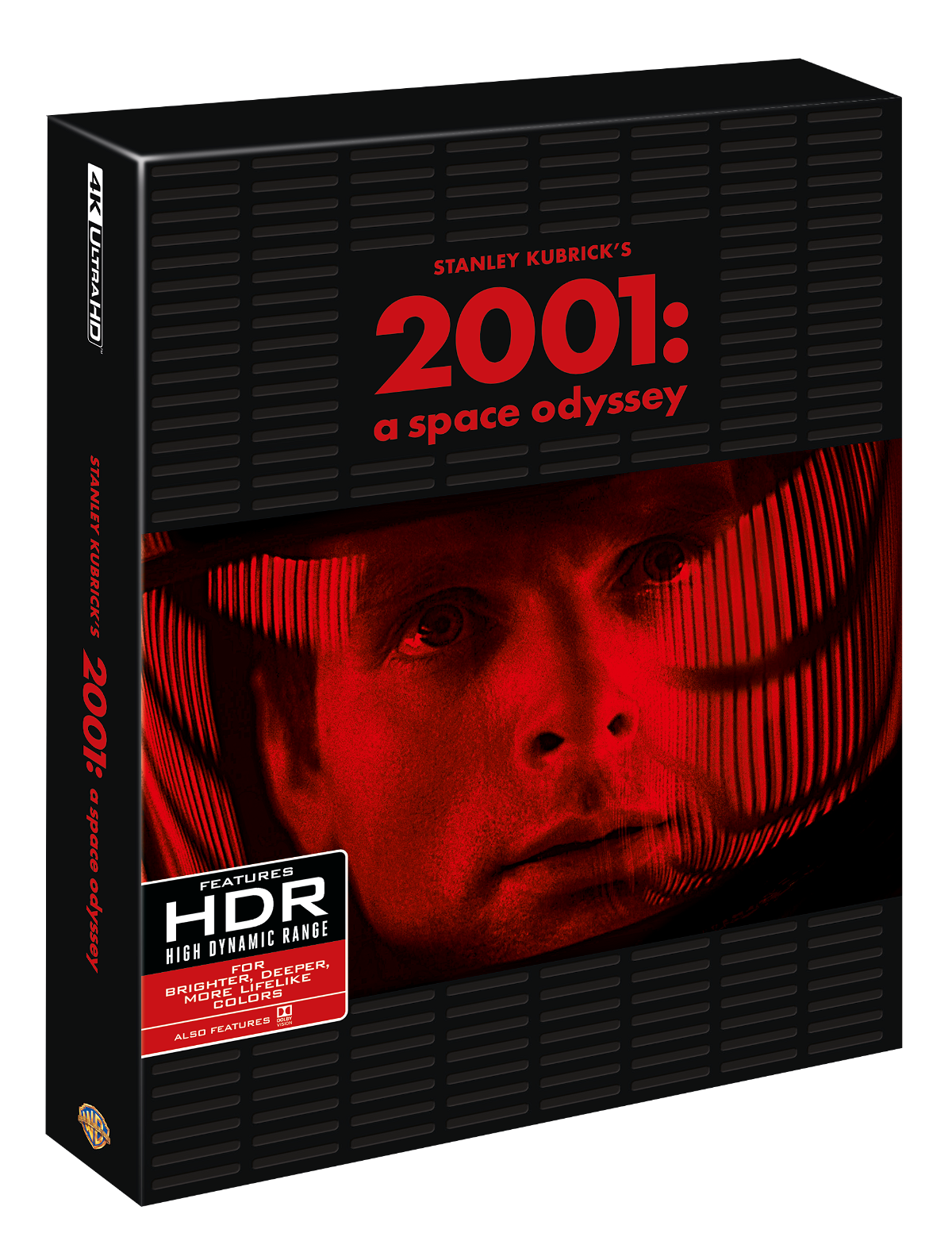 La copervina dell'edizione 4K in Home Video di 2001: Odissea nello Spazio 