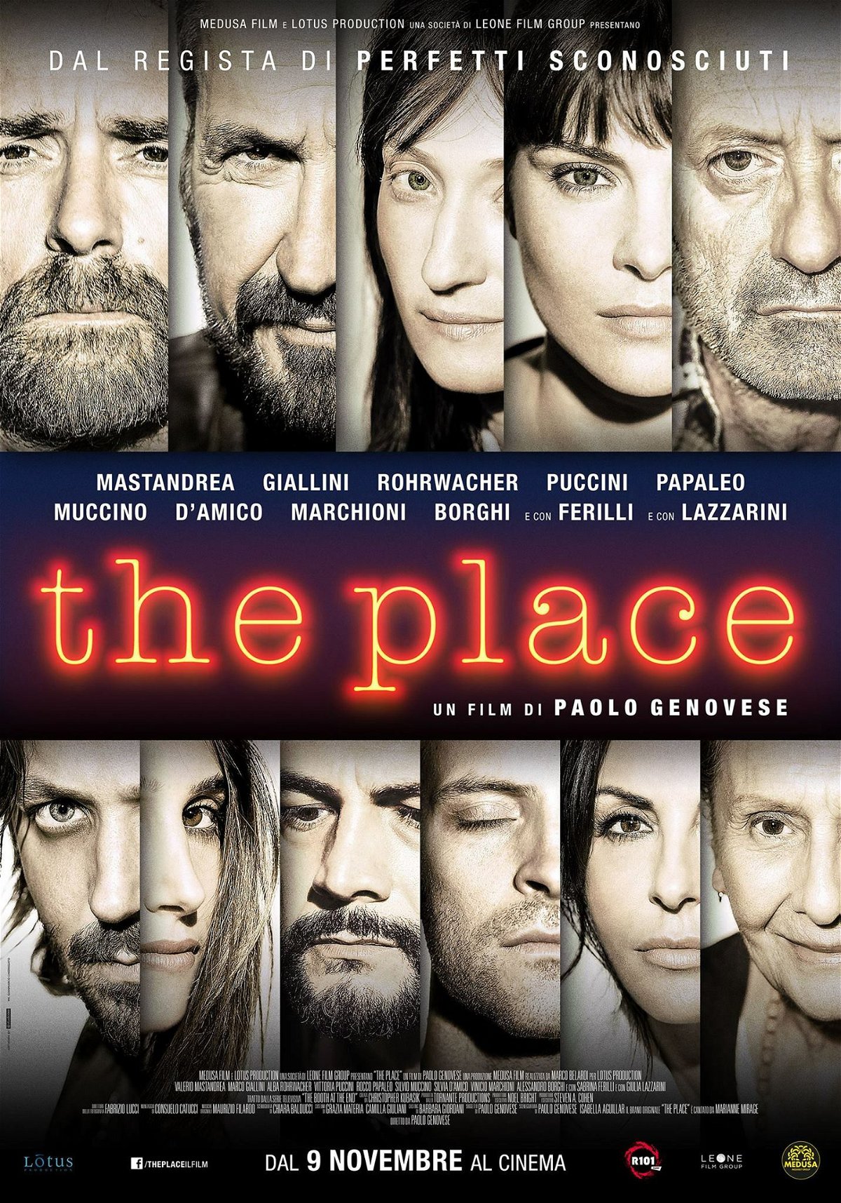 Il poster ufficiale di The Place