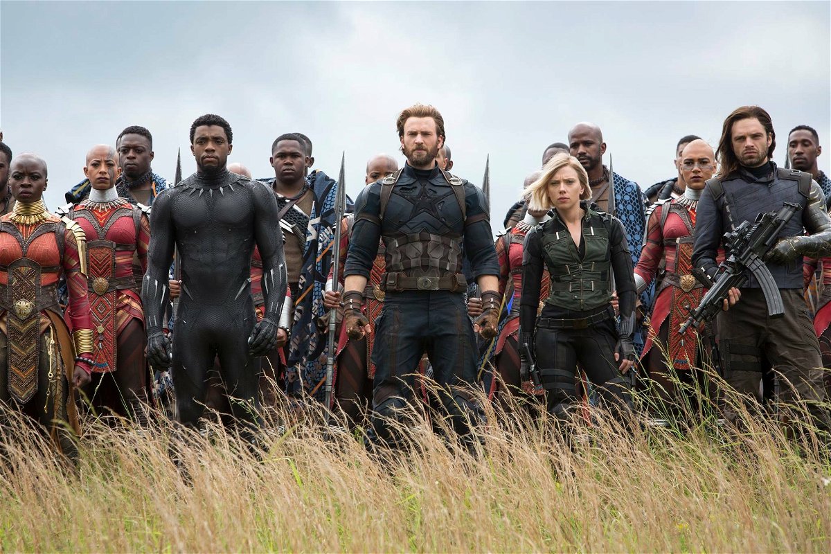 Gli eroi in Wakanda nel finale di Avengers: Infinity War