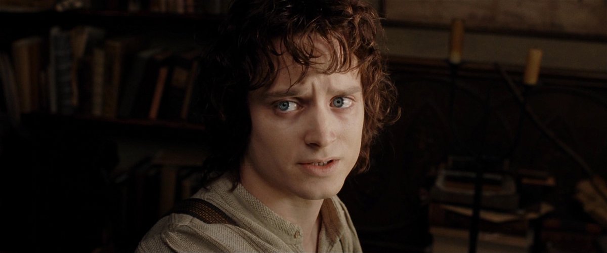 Elijah Wood nei panni di Frodo
