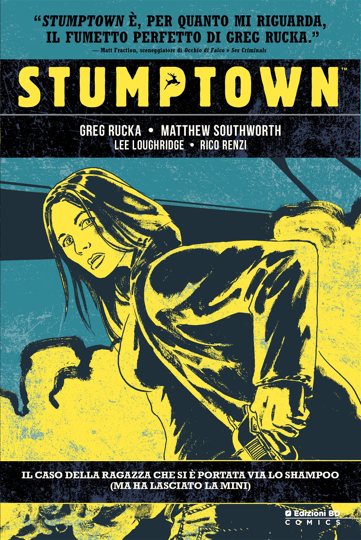 Stumptown: la copertina del primo numero