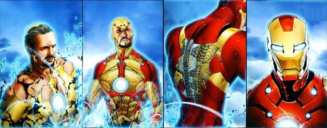 Clicca per vedere l'immagine originale La Bleeding Edge Armor nei comics