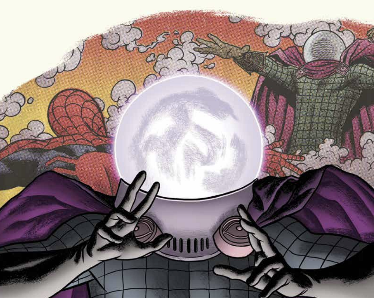 La copertina del volume Spider-Man vs. Mysterio edito da Panini Comics
