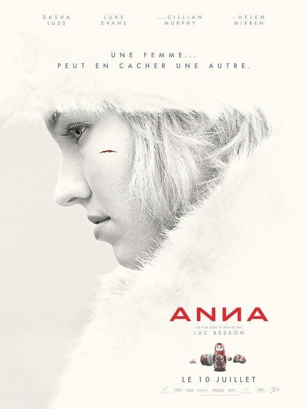 Sasha Luss nel poster ufficiale di Anna