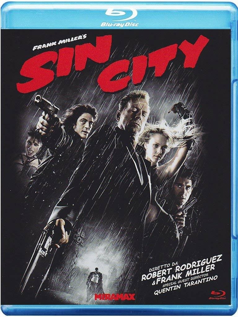 La cover del film di Sin City