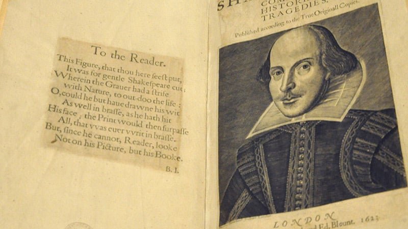 È stato ritrovato un First Folio originale in Scozia