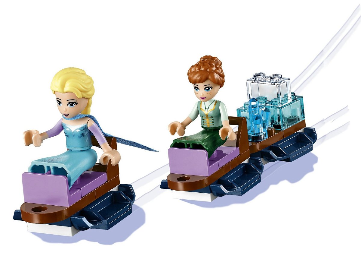 Dettagli delle mini-doll di LEGO di Elsa e Anna