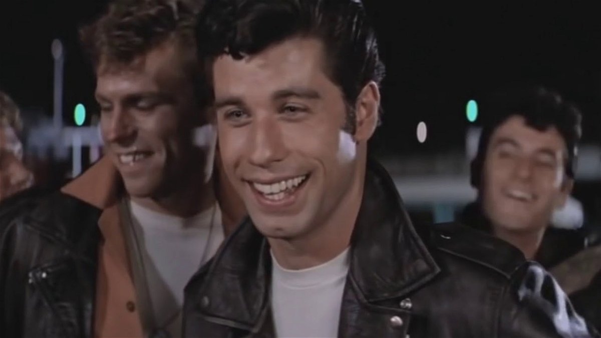 John Travolta in Grease - Brillantina