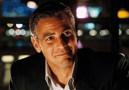 Il sorriso disarmante di George Clooney