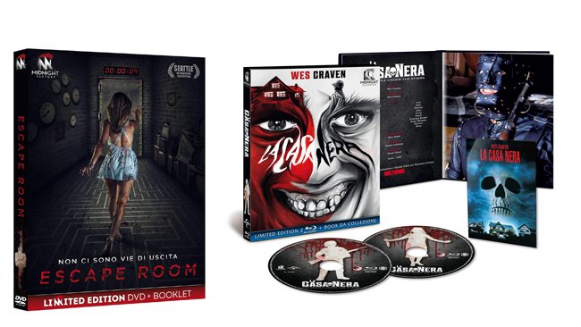 Escape Room e La casa nera - Home Video - DVD e Blu-ray