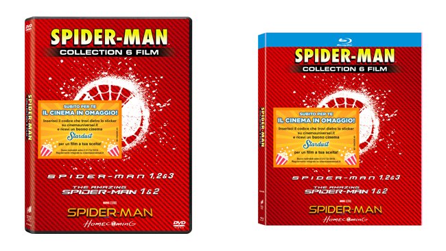 Spider-man Collection Home Video - 6 film