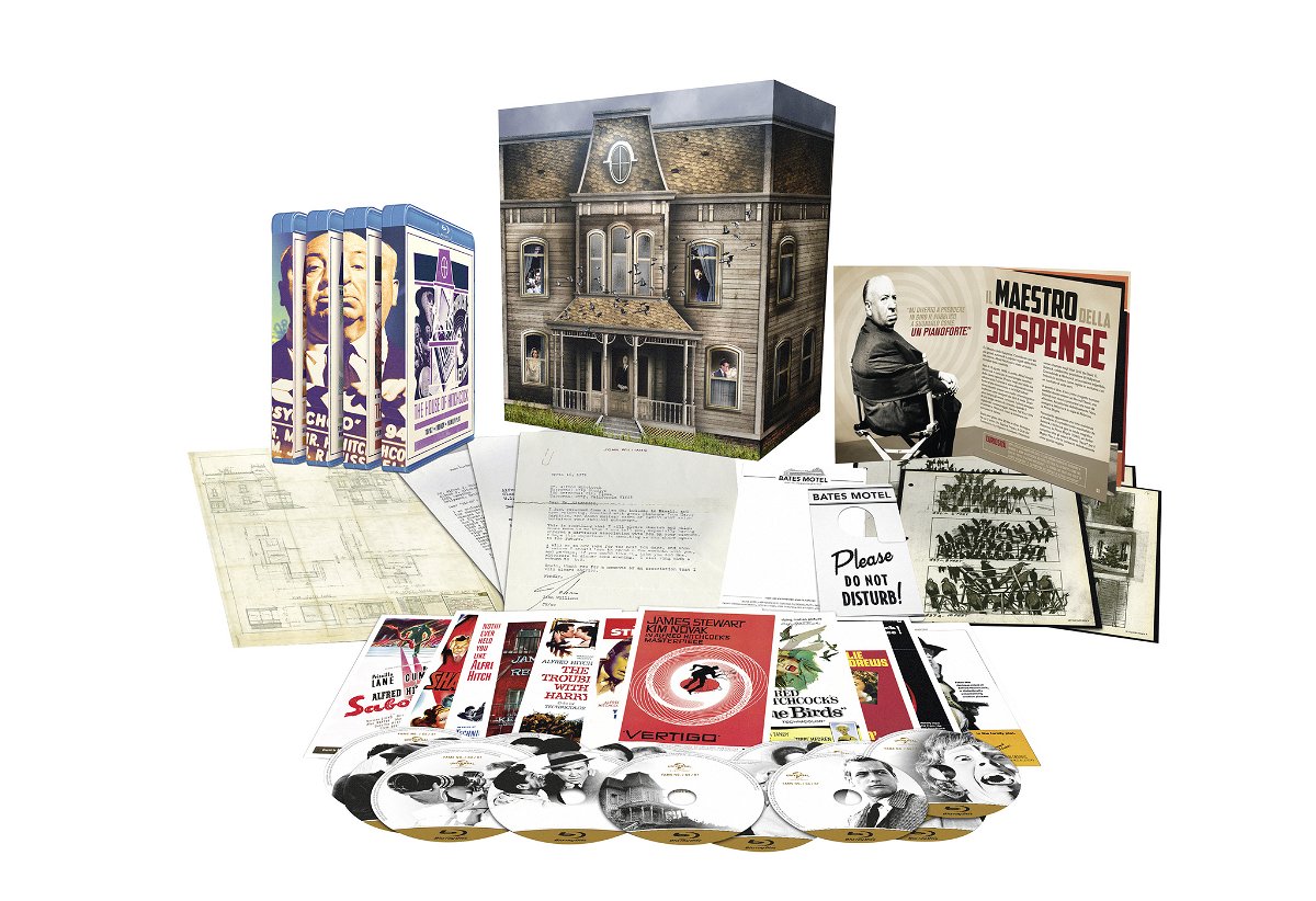 House of Hitchcock Collection - cofanetto con 15 film in formato Blu-ray