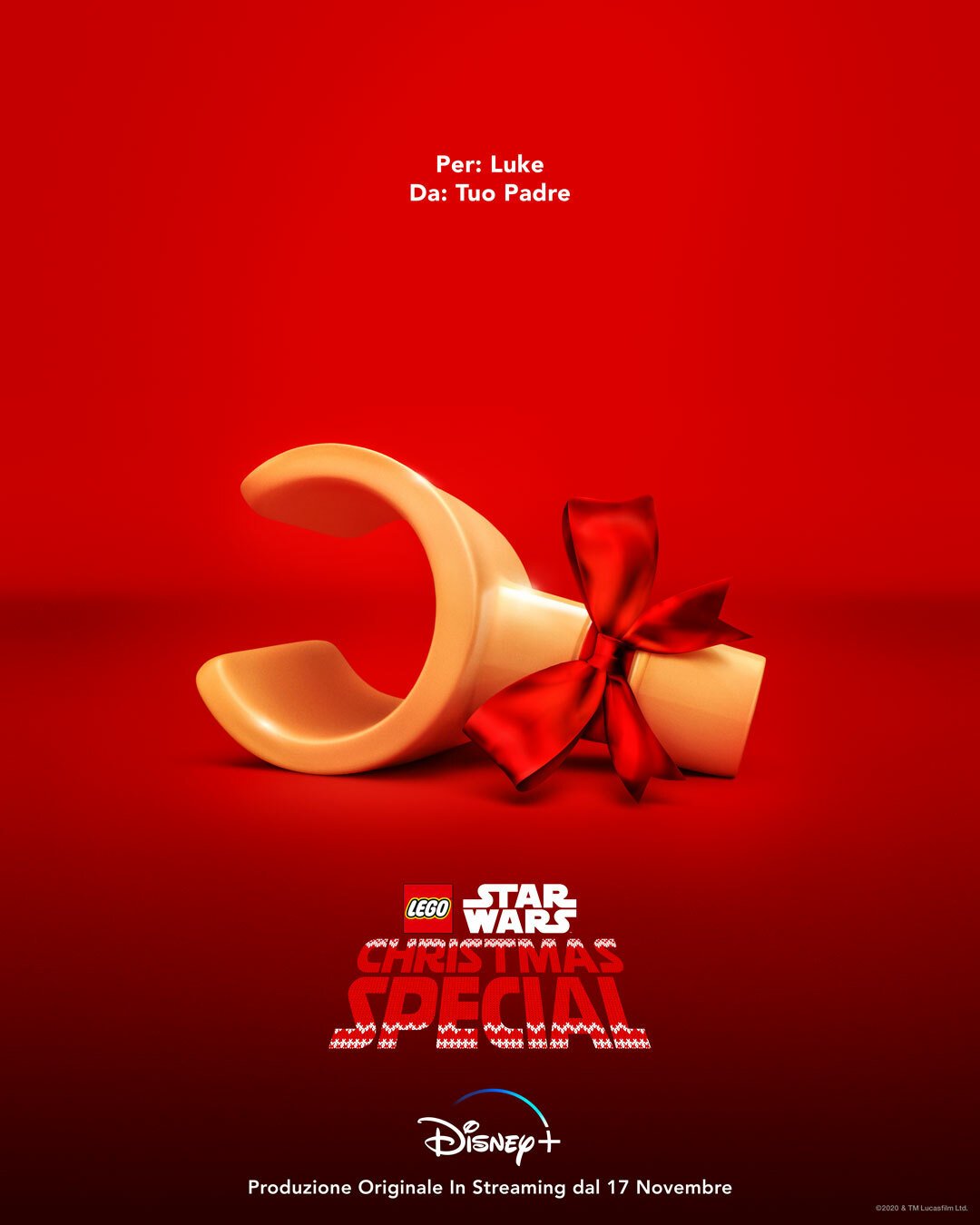 Il poster di LEGO Star Wars Christmas Special