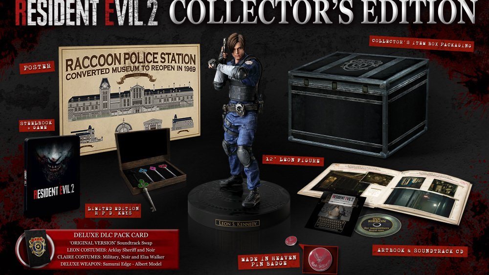 Un'immagine della Collector's di Resident Evil 2