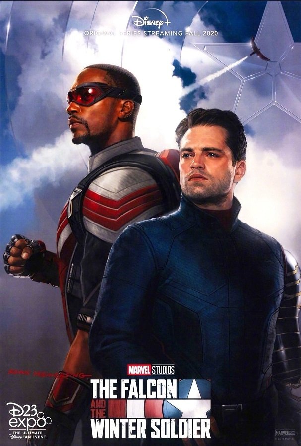 Il poster ufficiale di The Falcon and The Winter Soldier, in arrivo su Disney+