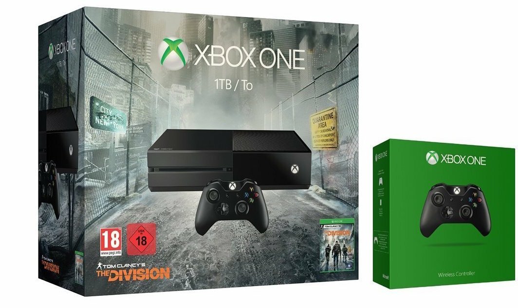 Xbox One da 1 TB con Tom Clancy's The Division e due controller