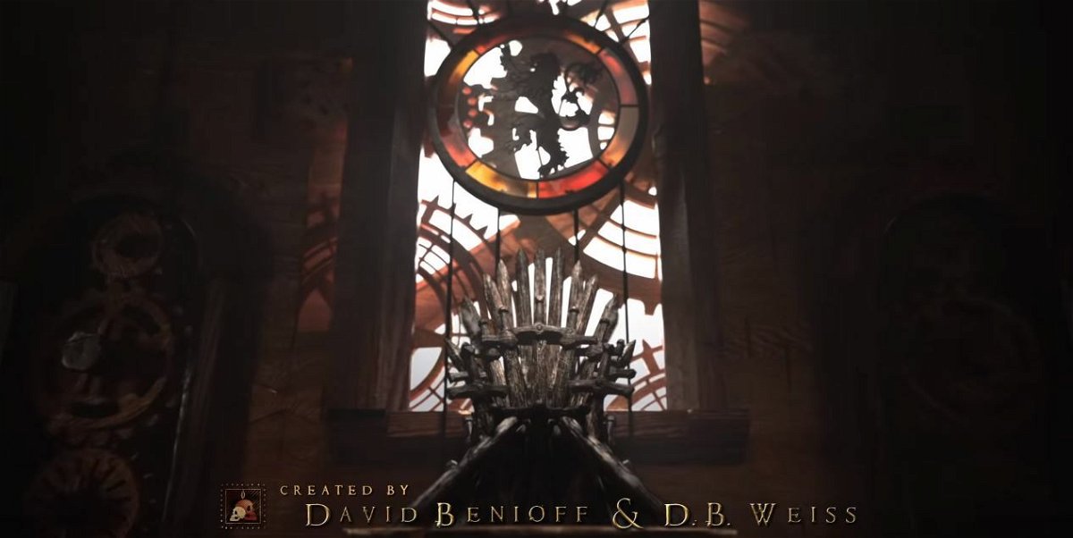 La sala del trono nella sigla di Game of Thrones 8