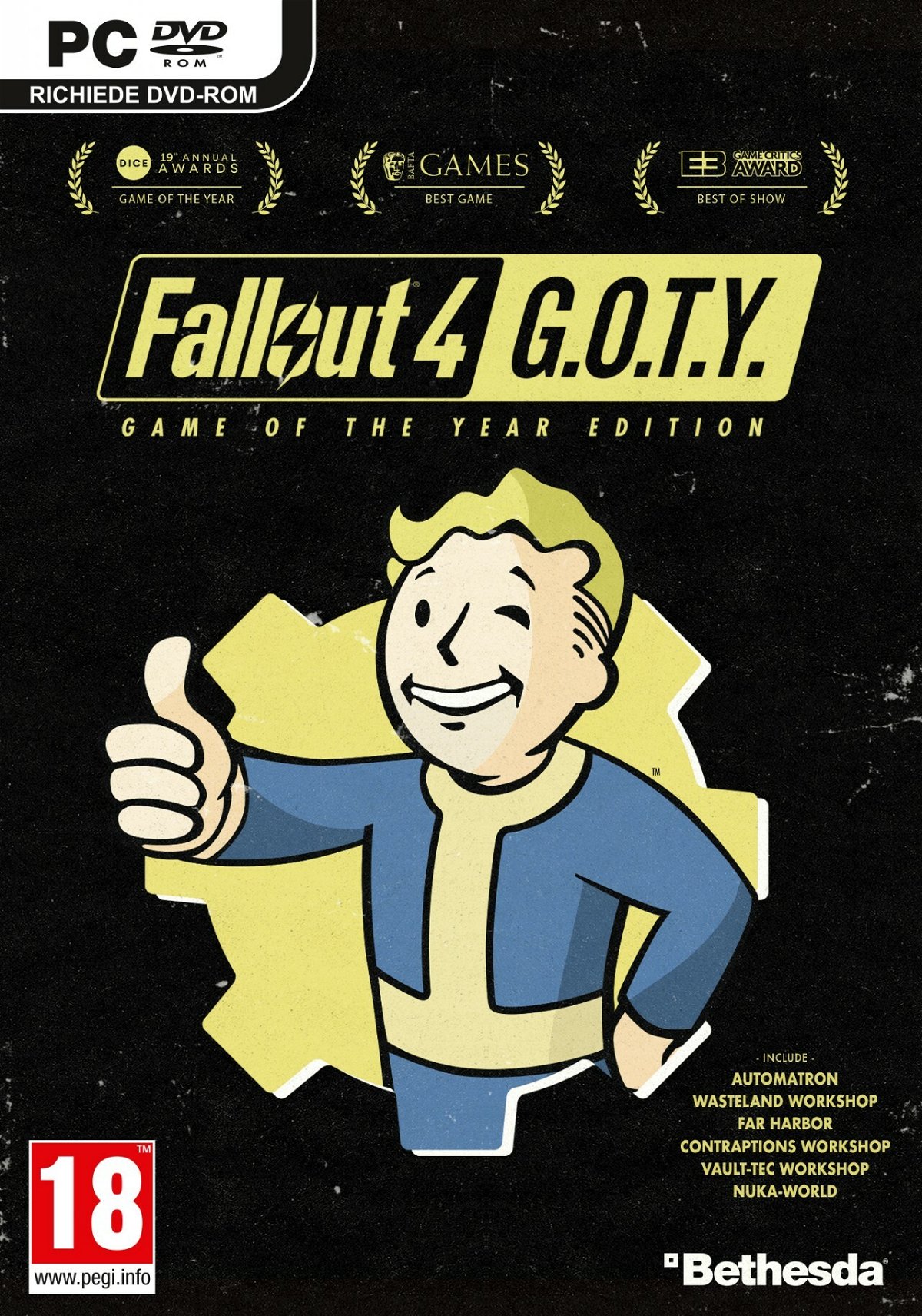 Fallout 4: Game of the Year Edition è ufficiale