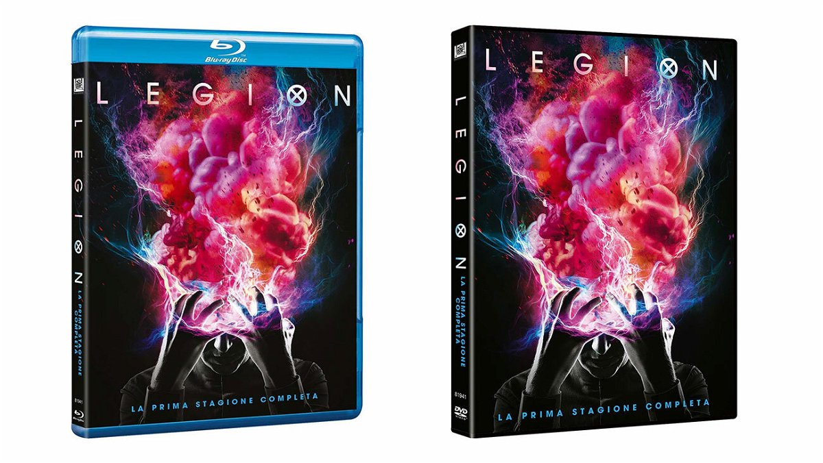 I cofanetti di Legion - Stagione 1 in Blu-ray e DVD