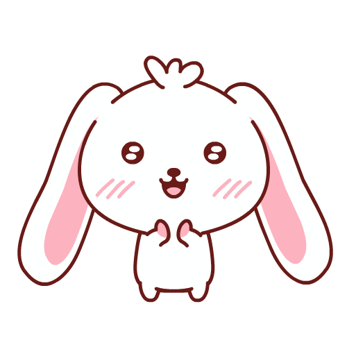 GIF con coniglietto che applaude