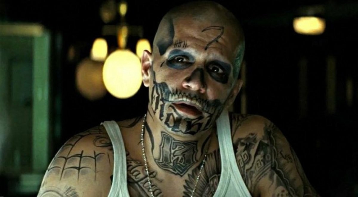 Jay Hernandez, il Diablo in una scena di Suicide Squad