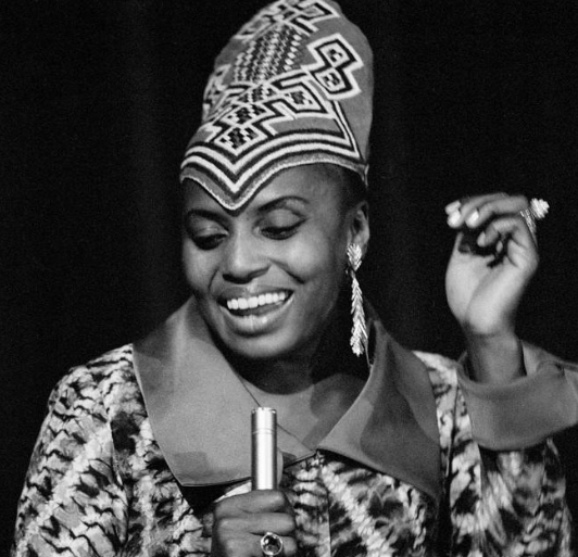 Uno scatto di Miriam Makeba