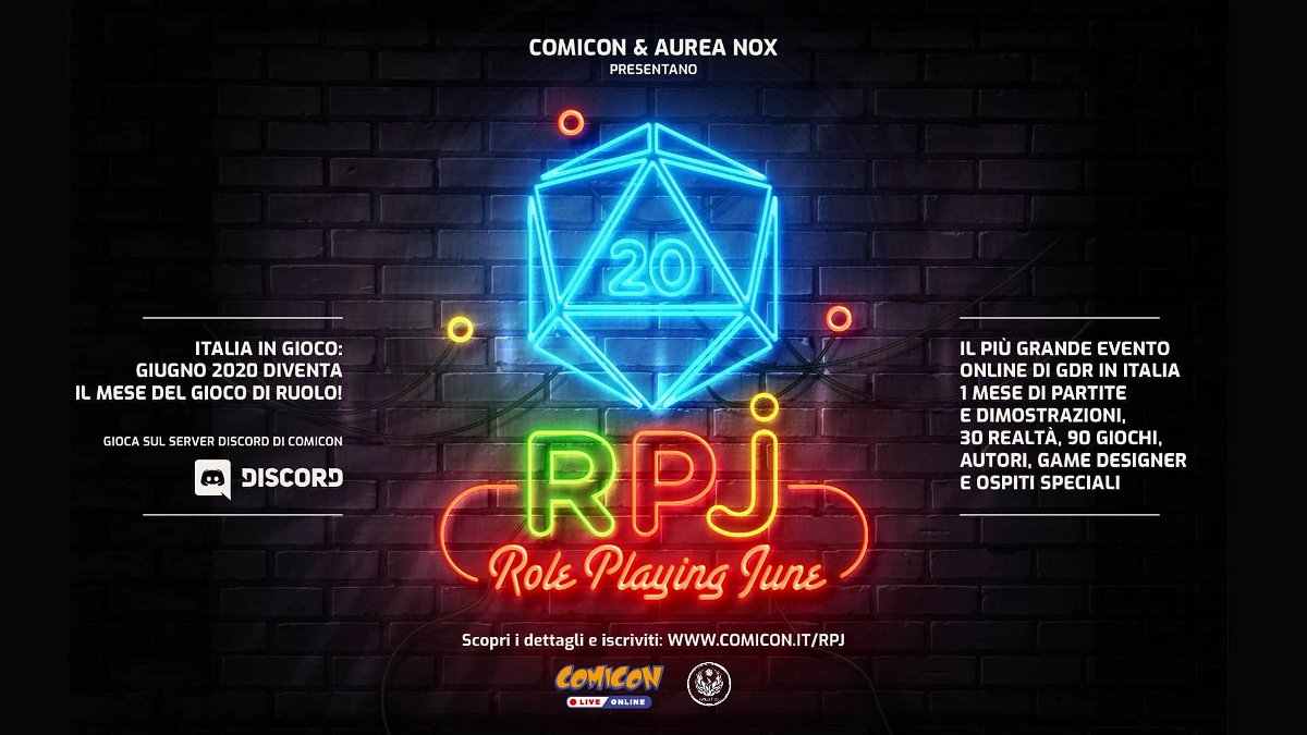 La locandina del RPJ - Role Playing June