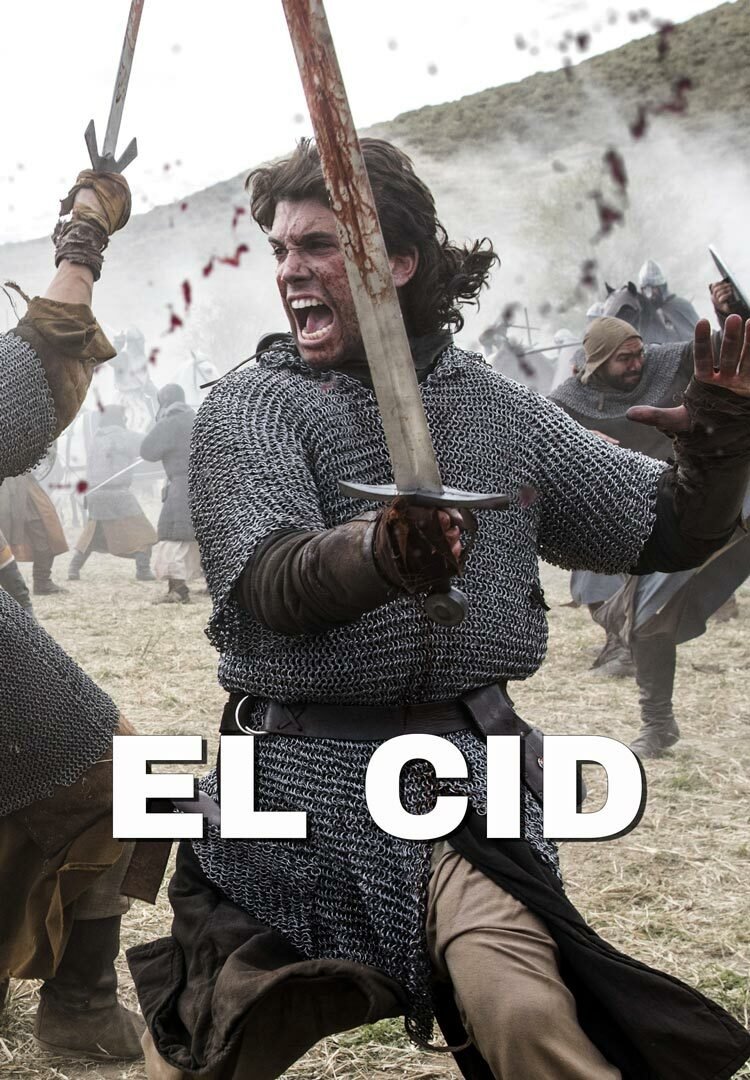 Jaime Lorente nella locandina di El Cid