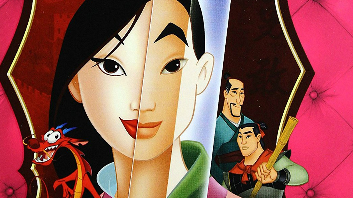 Mulan con gli altri personaggi della fiaba
