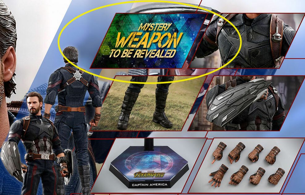 Quale sarà l'arma misteriosa nel set di Captain America?
