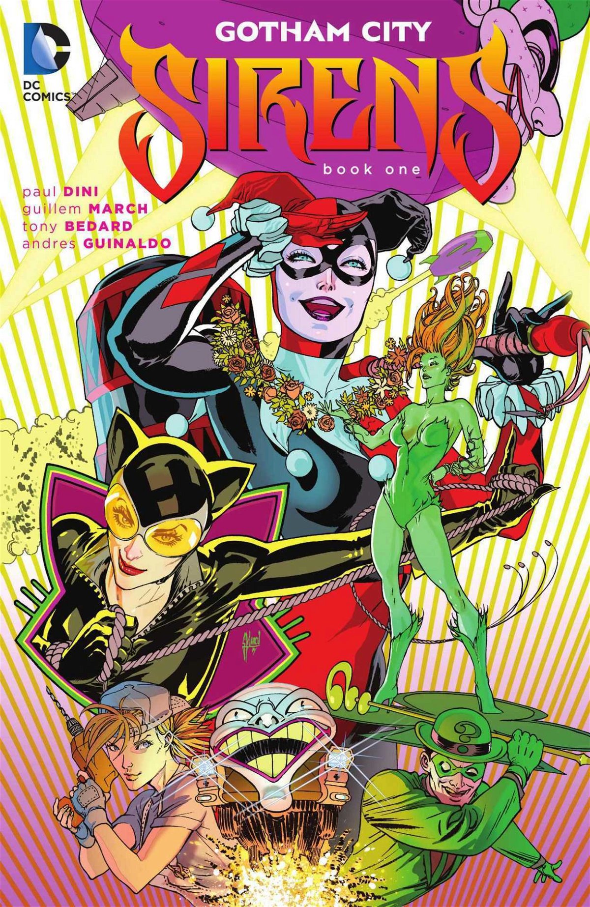Il primo volume del comic Gotham City Sirens