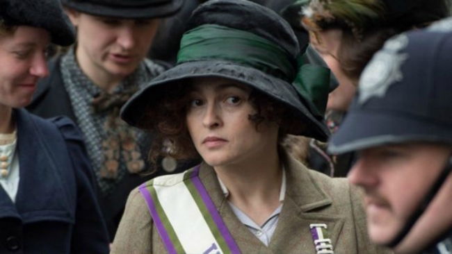 Helena Bonham Carter in una scena di Suffragette