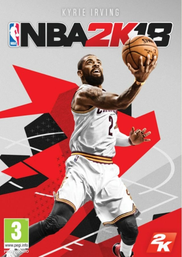 Kyrie Irving sulla copertina di NBA 2K18