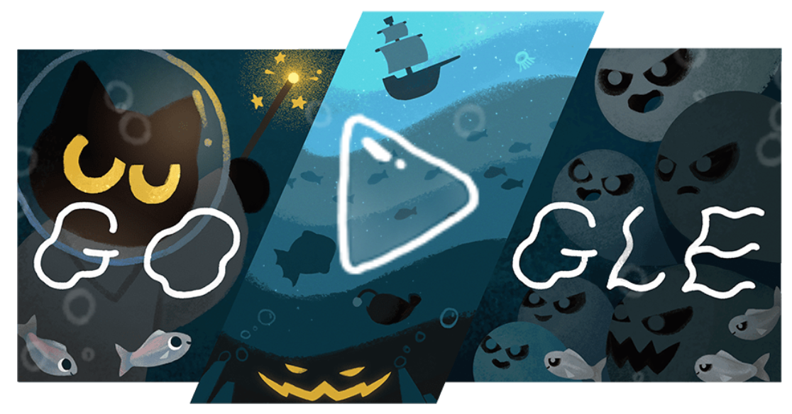 Il Google Doodle di Halloween 2020