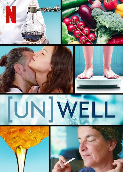 Il poster della docu-serie di Netflix A chi fa bene il wellness?