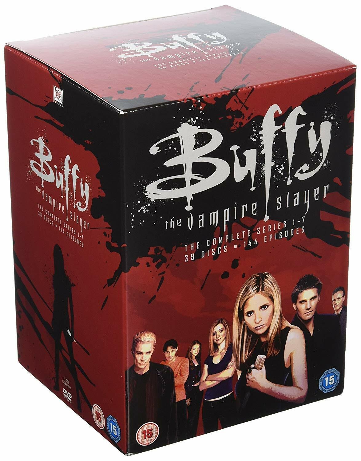 Copertina del cofanetto DVD di Buffy the Vampire Slayer