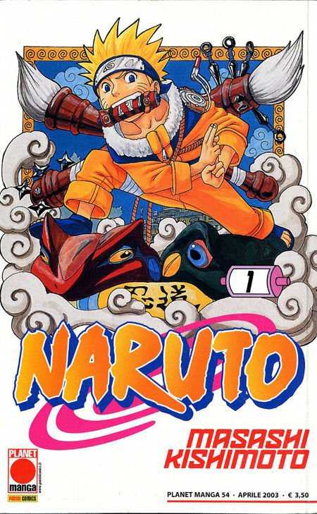Primo volume di Naruto