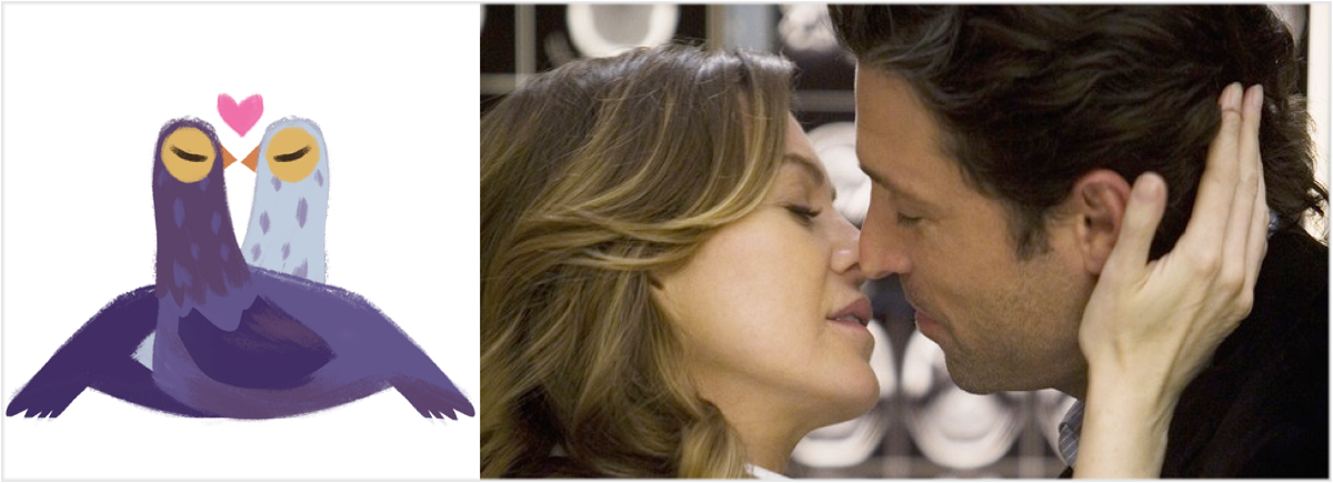 Il piccione viola e Grey's Anatomy
