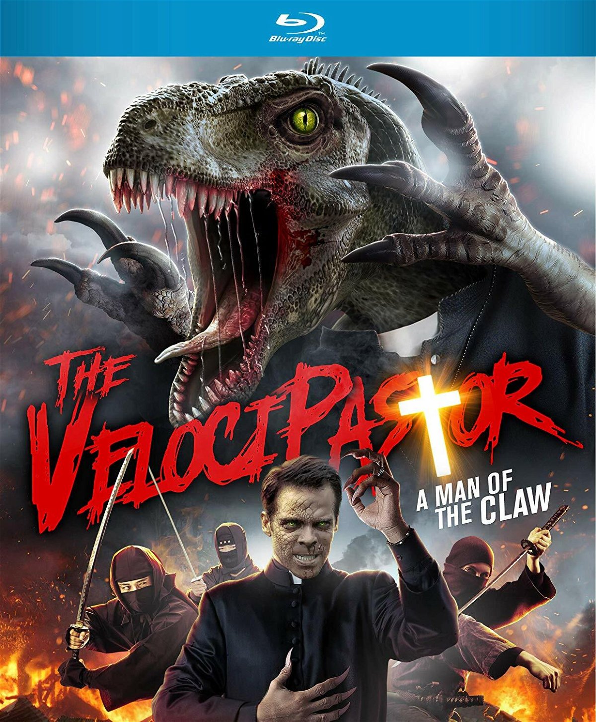 Il Blu-ray di The VelociPastor