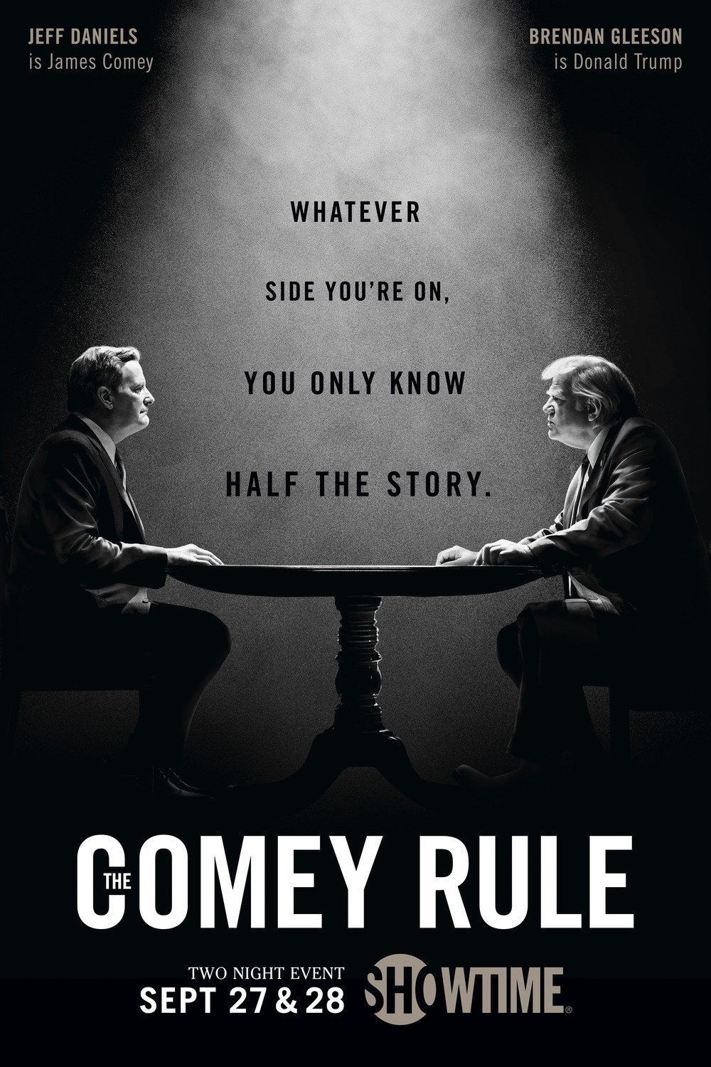  Jeff Daniels e Brendan Gleeson nel poster di The Comey Rule