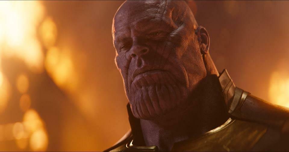 Thanos, interpretato da Josh Brolin in Avengers: Infinity War
