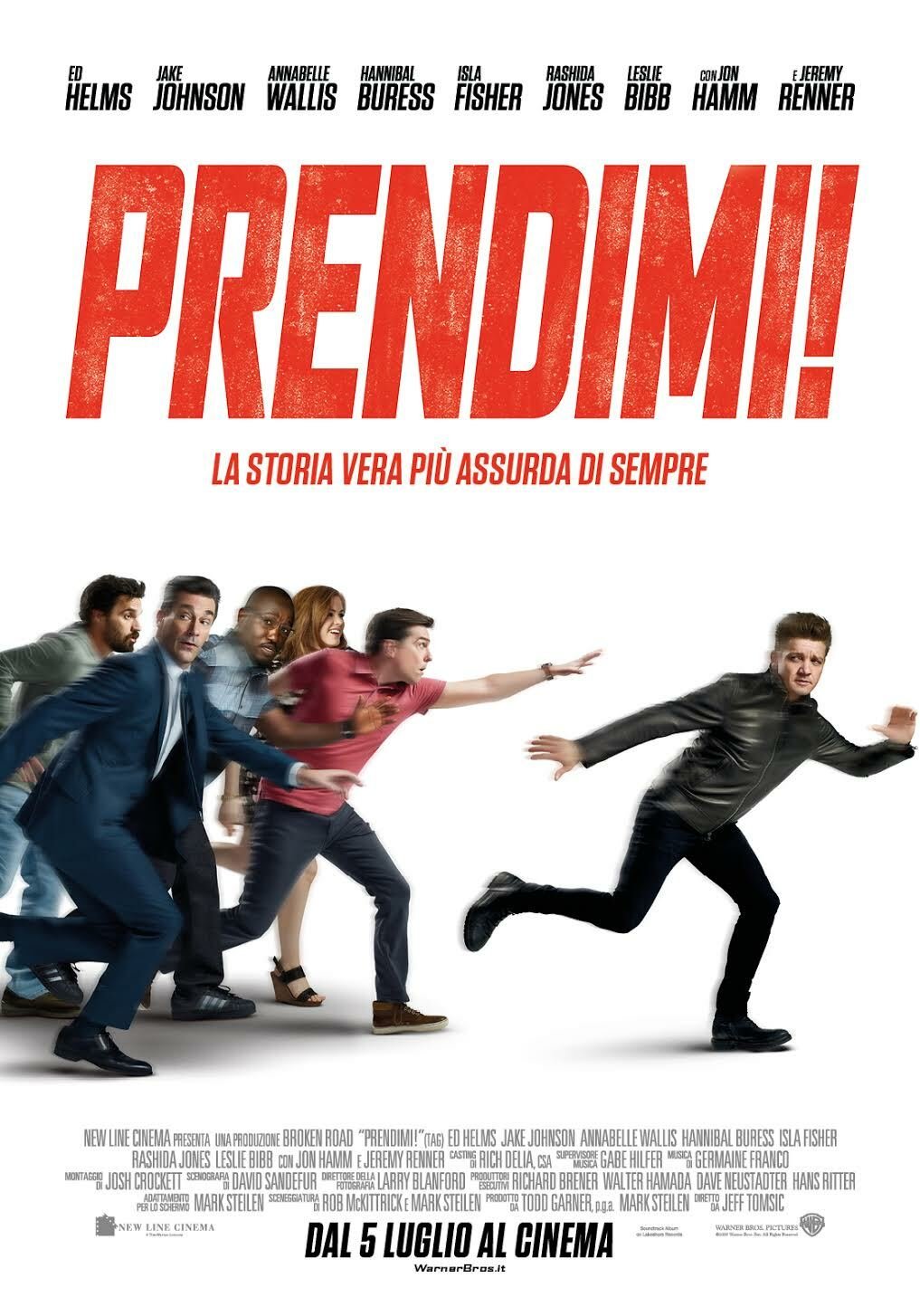 Il poster ufficiale italiano di Prendimi!