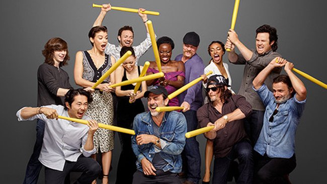 Il cast della serie TV The Walking Dead