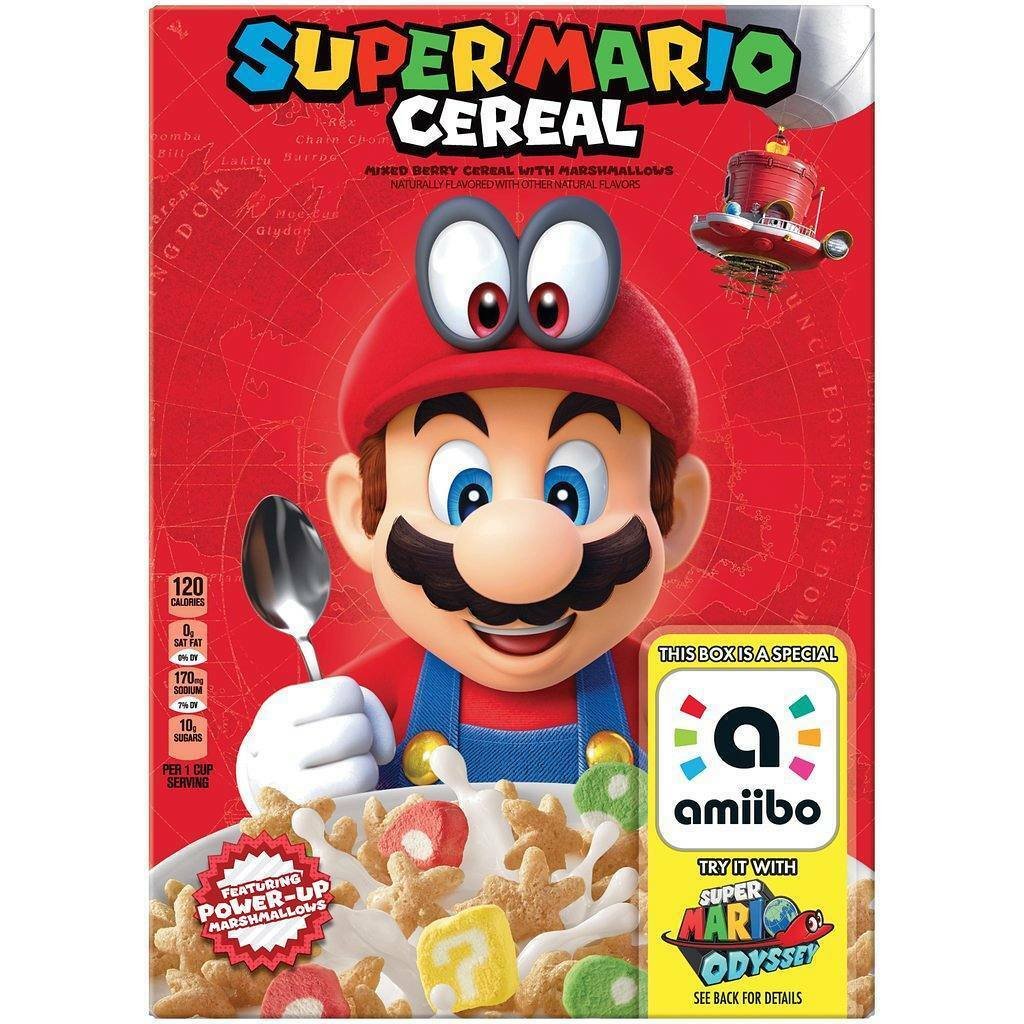 Kellogg's e Nintendo collaborano per i cereali di Super Mario