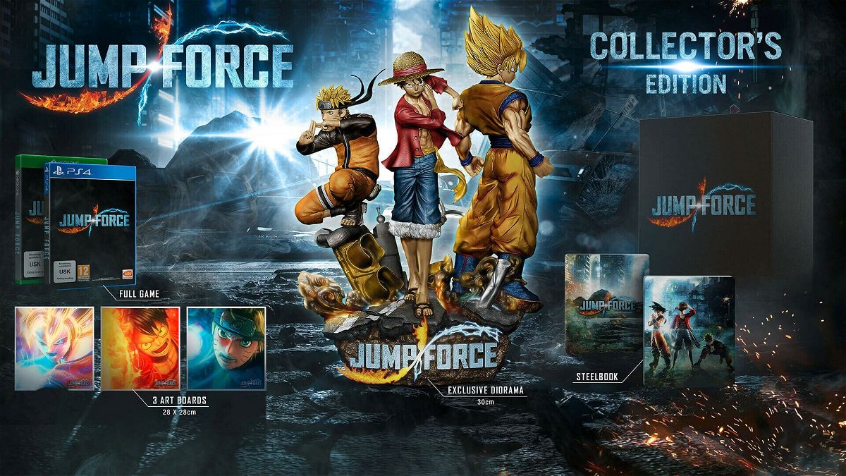 Jump Force contenuti Collector Edition